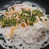 えい吉の作ってみた!投稿(12分！包丁まな板いらず！＼豚しゃぶとれんこんの重ね蒸し／)