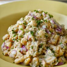 5分で作れるイタリア家庭料理【白いんげん豆とツナのサラダ】