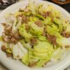 もんぶらん°・*:.。.☆の作ってみた!投稿(ワンパン10分!【肉味噌キャベツ炒め】包丁不要!ご飯すすむ♩)