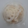 れんこんと豚バラ肉のオイル蒸しの下準備