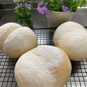 そら・ゆずの作ってみた!投稿(60分でふわふわ白パン！)