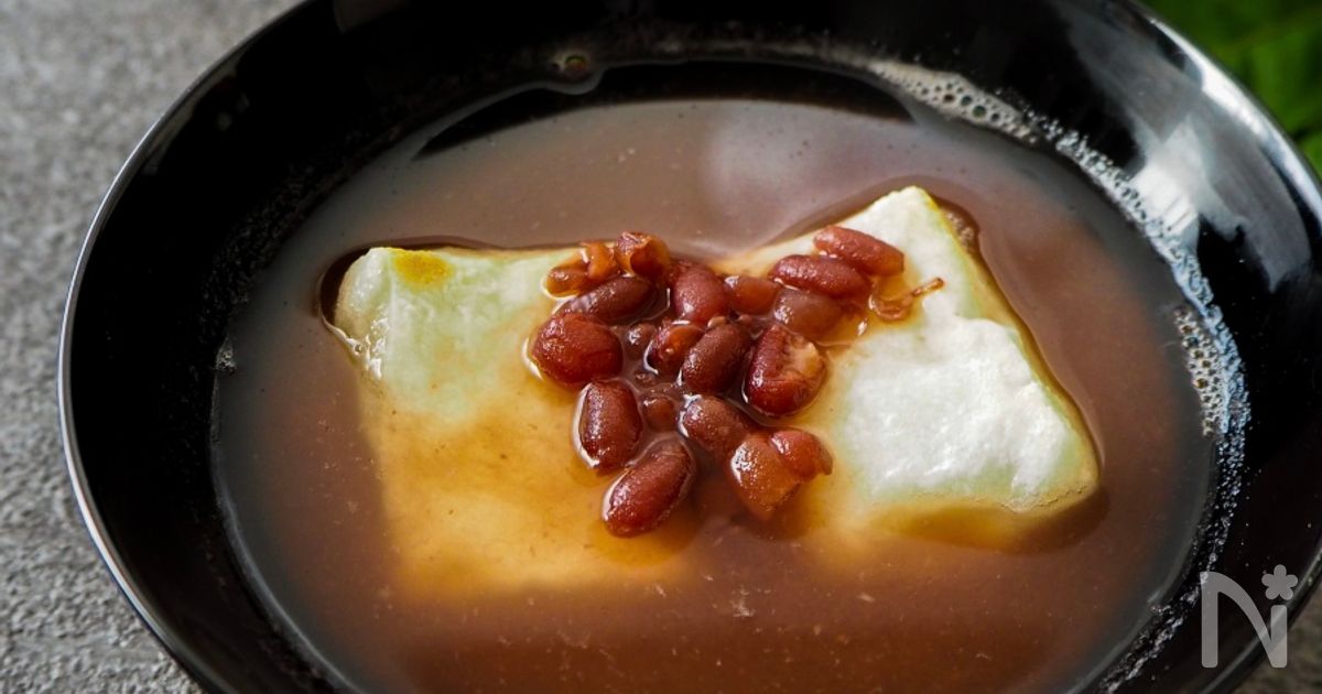 簡単 ほっこり あずき缶で作るぜんざい By ホワイティ もも レシピサイト Nadia ナディア プロの料理家のおいしいレシピ