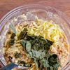 切り干し大根と鯖缶と豆腐の海苔チーズチヂミの工程3