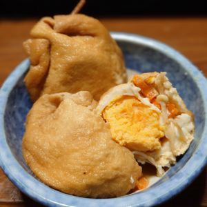 viviの作ってみた!投稿(染みうま♡『油揚げの巾着たまご』節約中にも◎)