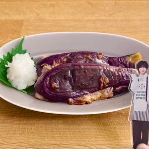 やあの作ってみた!投稿(食欲倍増！【なすと豚バラの梅照り焼き】なすに挟むだけ！)