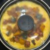 かぼちゃとウインナーのカレー風味オープンオムレツの工程5