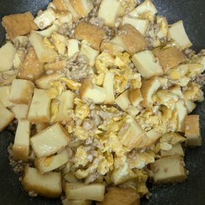 kotakaの作ってみた!投稿(【卵とひき肉の甘酢あん】厚揚げ入り♪ボリュームたっぷり♡)