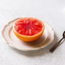 まるごと♪グレープフルーツゼリー【砂糖・ゼラチンなし】