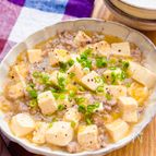【柚子胡椒風味の和風麻婆豆腐】ほどよいピリ辛感がやみつき！