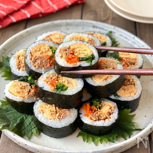 【やみつき！ツナそぼろキンパ】大人も子どもも大好きな味♡