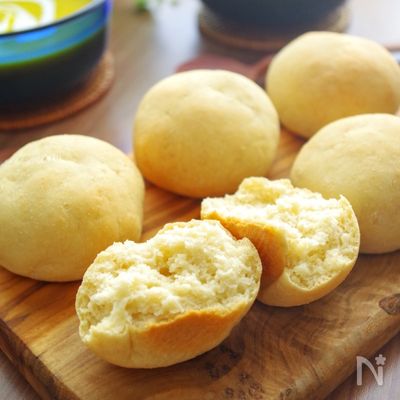 すぐできる!【米粉パン】ふわもち♡グルテンフリー♡
