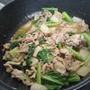 ゆみの作ってみた!投稿(＼フライパンひとつ／豚肉と大根のごまダレ炒め)