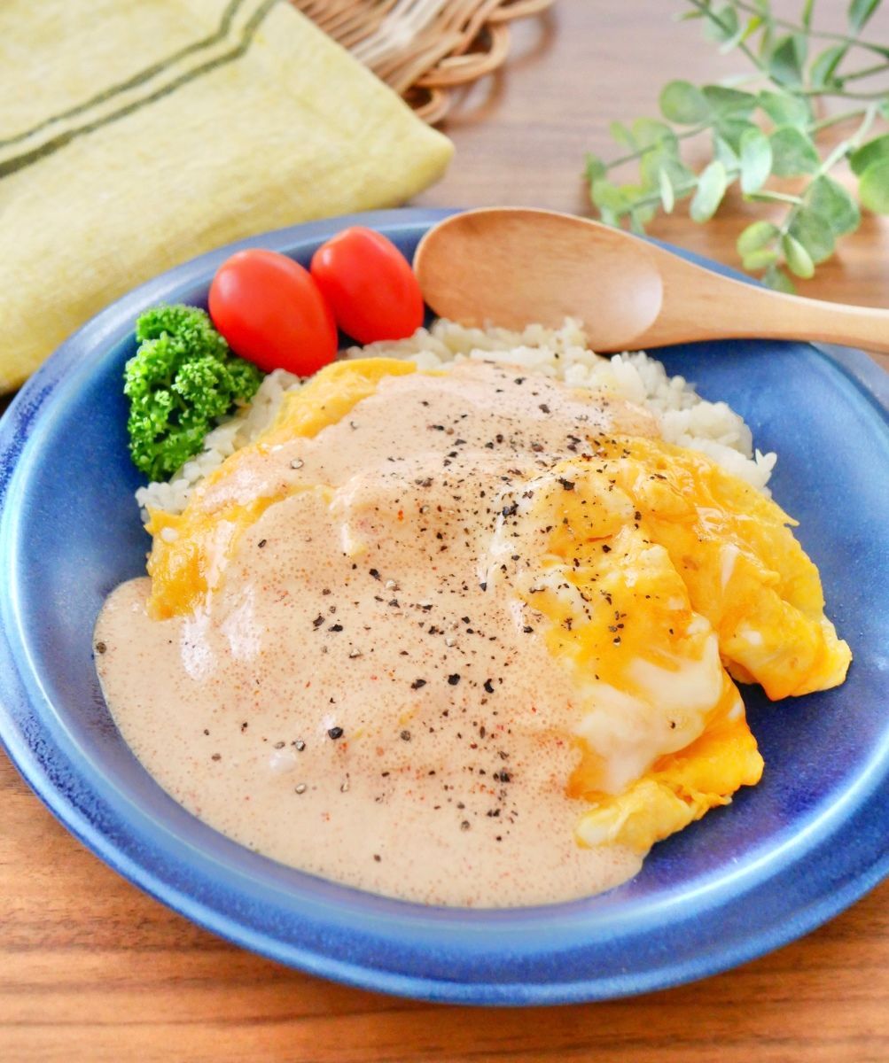 リモートワーク飯 明太マヨのオムライス レシピサイト Nadia ナディア プロの料理家のおいしいレシピ