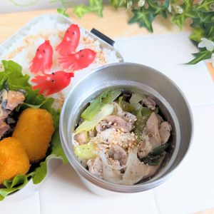 AYANO.•*¨*•.☆の作ってみた!投稿(３ステップで作れる！簡単時短！『やみつき♡ねぎ塩豚丼』)