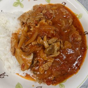 サラの作ってみた!投稿(【豚肉のこく旨ハヤシライス】簡単手作り♪炒めて煮るだけ◎)