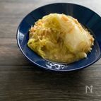 ぽかぽかとろとろ温まる。白菜の干し貝柱煮。
