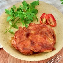 さっぱりしつこくない!【さっぱりカレーチキンステーキ】
