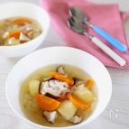 【はるさめ野菜スープ】疲れた体にしみわたる味わい。