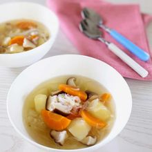 【はるさめ野菜スープ】疲れた体にしみわたる味わい。