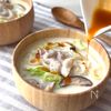 【白菜のごま味噌豆乳スープ】濃厚豆乳スープ♪の工程4