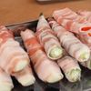 夏野菜の肉巻きバルサミコソースの工程2