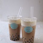 チーズクリーム・タピオカミルクティー