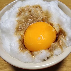 ナムディの作ってみた!投稿(淡雪ふわふわ新食感＊究極のたまごかけごはん)