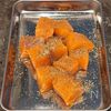 だし香る◎鮭とほうれん草の和風炒めの工程2