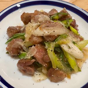 kimiの作ってみた!投稿(［ネギだく砂肝］とろコリうま♡日本酒やビール必須のおつまみ)