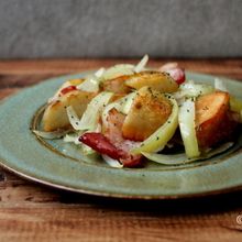 里芋のジャーマンポテト