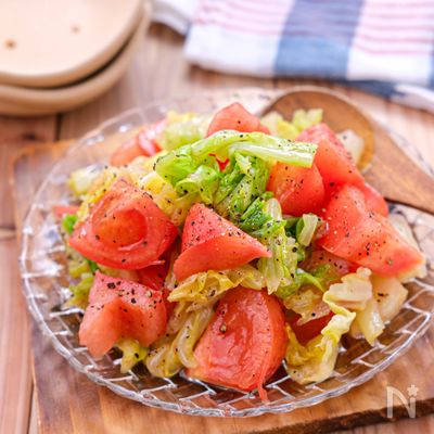 【キャベツとトマトのマリネサラダ】速攻作れる簡単サラダ♡
