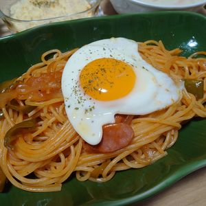 Yukkの作ってみた!投稿(【洋食屋さんのナポリタン】濃厚でまろやか)