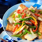 【主菜になる厚揚げ】厚揚げのステーキ＊野菜たっぷりの南蛮だれ