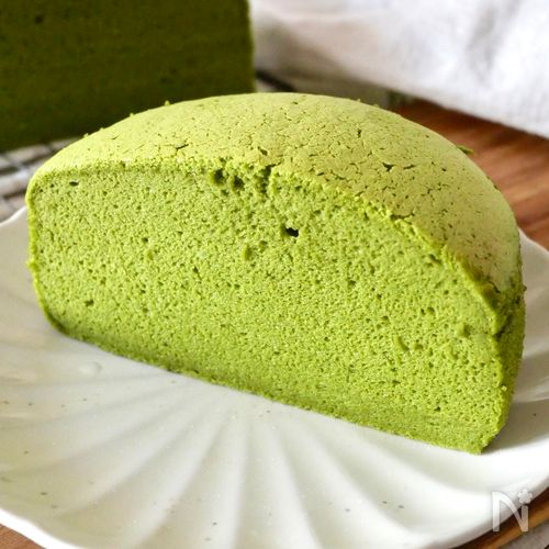 ふわしゅわっ【米粉の台湾抹茶カステラ】