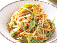 栄養満点!【ごぼうの中華風♡五目味噌きんぴら】腸活にも◎