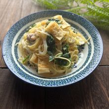 おかわり!が聞こえる♪だし香る【和風クリームパスタ】
