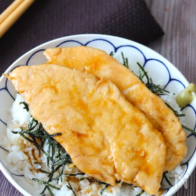 【ささみの蒲焼き】丼がオススメ！ヘルシーで満足感◎