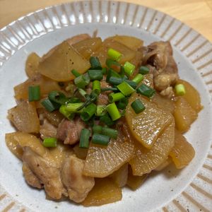 ぴの作ってみた!投稿(味がしみしみ♪『鶏大根の甘辛照り煮』【作り置き＊お弁当】)
