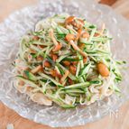 食欲がない日に！なめこときゅうりの和えそうめん