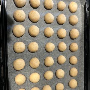 ぱるるの作ってみた!投稿(バター不使用！サクッ＆ホロ♪スノーボールクッキー)