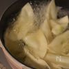 【新感覚】豆乳で食べる、アスパラえび雲呑の工程2