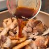 しいたけでうまみUP！10分で完成【甘辛鶏れんこん丼】の工程5