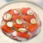 爽やか新食感‼︎『ブリのカルパッチョ』