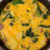 ほうれん草たっぷり《スパニッシュオムレツ》の工程2