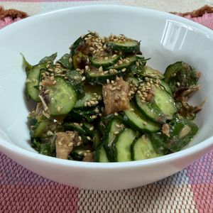 ゆっこの作ってみた!投稿(【サバ缶ときゅうりのさっぱり旨だれ和え】栄養満点◎5分副菜♪)