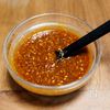 『豚バラキャベツと厚揚げのピリ辛胡麻味噌炒め』10分簡単☆の工程1