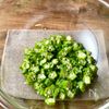 5分で完成!【オクラとたたき長芋のとろろ丼】味付けは白だし♪の工程1