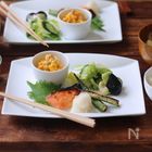 【栁川さん家の休日朝ごはん～第2回～】作り置きおかずを活用して。旅館のようなほっこり和食ごはんのワンプレート