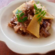 【牛肉とたけのこの甘辛おかか炒め】10分で作る春の作り置き♪