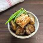 肉好き家族も大満足♡高野豆腐と夏野菜の焼き浸し